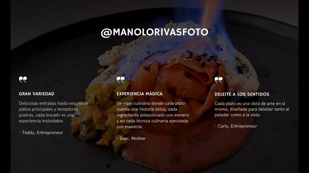 opiniones restaurante Manolo Rivas